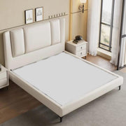 AAH Home Light Luxury Modern  Leather Wrap Bed Frame for Bedroom Without Mattress