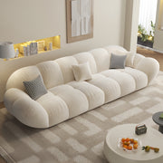 AAH Home Light Luxury Fabric Cloud Shaped Sofa set for Livingroom