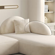 AAH Home - Sectional Sofa - Off-White - Solid Wood