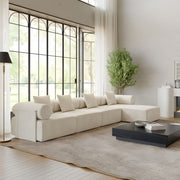 AAH Home - Sofa Set - Off-White - Solid Wood