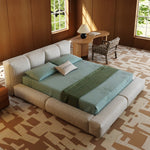 AAH Home - Bed Frame - Beige - Linen