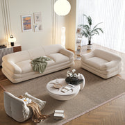 AAH Home Light Luxury Fabric Cloud Shaped Sofa set for Livingroom