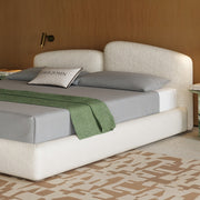 AAH Home - Bed Frame - Cream - Sherpa