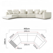 AAH Home - Sofa Set - Beige - Linen