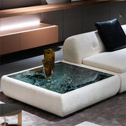 AAH Home - Sofa Set - Off-White - Marble
