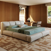 AAH Home - Bed Frame - Beige - Linen