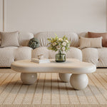 AAH Home - Coffee Table - Cream - Marble