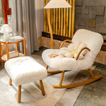AAH Home - Dining Chair - White - Sherpa