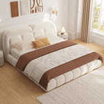 AAH Home - Bed Frame - Beige - Sherpa