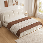 AAH Home - Bed Frame - Beige - Sherpa