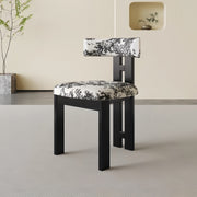 AAH Home - Dining Chair - White - Velvet