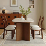 AAH Home - Dining Chair - Beige - Sherpa