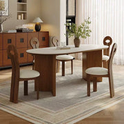AAH Home - Dining Chair - Beige - Sherpa