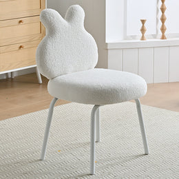 AAH Home - Dining Chair - White - Velvet
