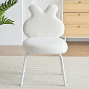 AAH Home - Dining Chair - White - Velvet