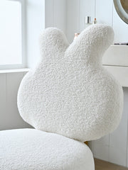 AAH Home - Dining Chair - White - Velvet