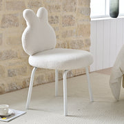 AAH Home - Dining Chair - White - Velvet