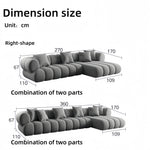 AAH Home - Sectional Sofa - Off-White - Solid Wood