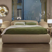 AAH Home - Bed Frame - Beige - Sherpa