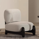 AAH Home - Lounge Chair - Off-White - Sherpa