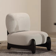 AAH Home - Lounge Chair - Off-White - Sherpa
