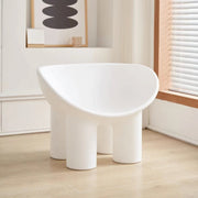 AAH Home - Lounge Chair - Cream - Velvet