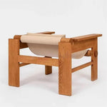 AAH Home - Lounge Chair - Off-White - Velvet