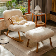 AAH Home - Dining Chair - White - Sherpa