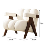 AAH Home - Dining Chair - Off-White - Velvet