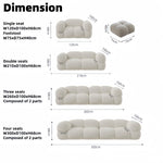 AAH Home - Sofa Set - Off-White - Solid Wood