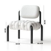 AAH Home - Dining Chair - Cream - Sherpa