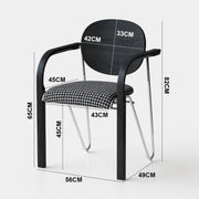 AAH Home - Dining Chair - White - Velvet